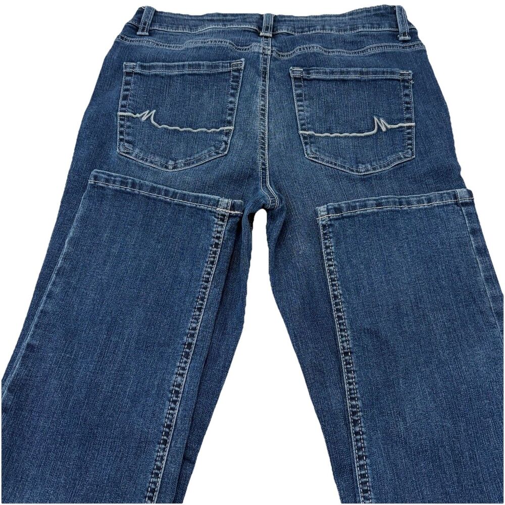 Maurices M Jeans Womens 6 Short Mid Rise Stretch Blue Denim Skinny Jeans